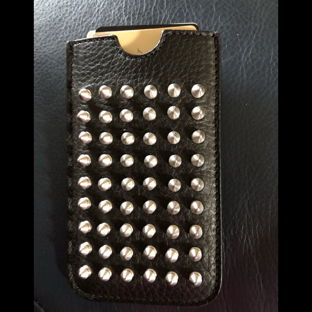 Authentic Burberry Leather Pouch